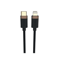Duracell kabel USB-C na Lightning, 1m, črn