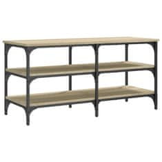 Vidaxl Klop za čevlje sonoma hrast 100x38,5x49 cm inženirski les