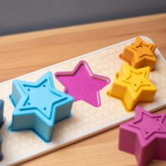 Bigjigs Toys Vstavljive puzzle Stars