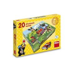 Dino Kocke kocke Krtek in vozila les