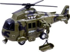 JOKOMISIADA Vojaški helikopter z lučmi in zvokom