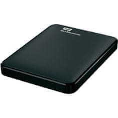Western Digital Elements Portable 2TB, USB 3.0, 2,5-palčni zunanji, črn