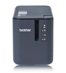 Brother tiskalnik samolepilnih etiket PT-P900WC / 36 mm / WiFi / USB / RS-232 / ohišje