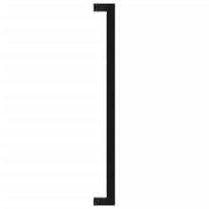 Vidaxl Ročaji za omarico 20 kosov črni 320 mm nerjaveče jeklo