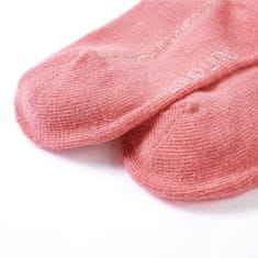 Vidaxl Otroške hlačne nogavice starinsko roza 116
