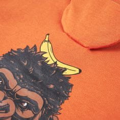 Vidaxl Otroški pulover temno oranžen 92