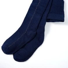 Greatstore Otroške hlačne nogavice mornarsko modre 92
