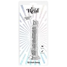 Toyjoy Prozoren dildo "Clear Real" 19 cm (R10127)