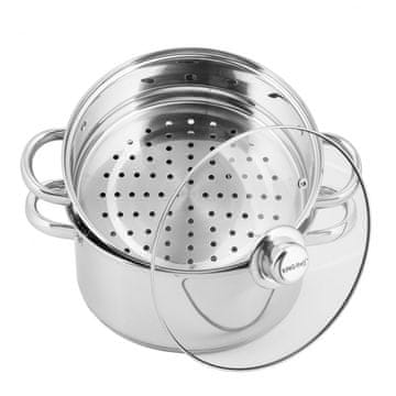 KINGHoff 3-delni parni lonec 24 cm 7929