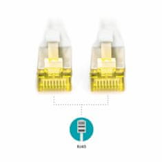 Digitus patch SFTP CAT.6A 0,25m siv