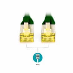 Digitus patch SFTP CAT.6A 0,25m zelen