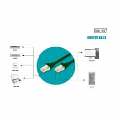 Digitus patch SFTP CAT.6A 0,25m zelen