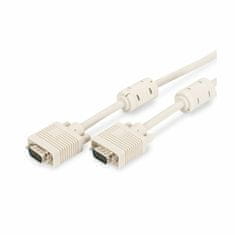 Digitus kabel 1:1 SVGA 15M-M 1,8m siv