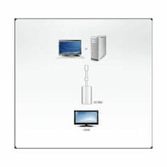 Aten DisplayPort mini - HDMI adapter + avdio bel