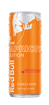 RedBull The Summer Edition energijska pijača z okusom marelice in jagode, 250 ml