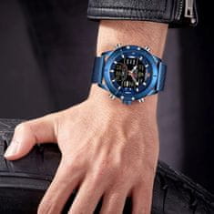 Smart Plus naviforce 9153 visokokakovostna moška kvarčna ročna ura: izvrstna izdelava: vrhunski trak iz nerjavečega jekla, vrhunska izdelava