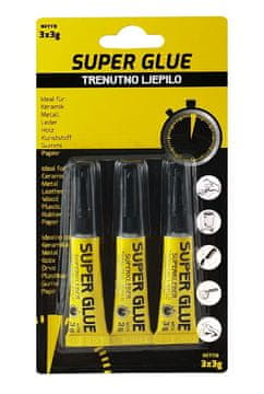 FINISH LINE SEKUNDNO LEPILO SUPER GLUE 3x 3g