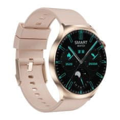 Smart Plus DT4 Mate 1,5-palčni HD okrogli zaslon na dotik NFC Compass Smartwatch - športne ure, funkcija Bluetooth Call - pametne ure za moške in ženske Grey