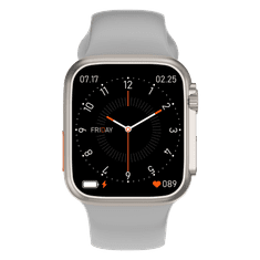 Smart Plus Pametna ura T900 Ultra - aplikacija Watch Plus, serija 8 siva