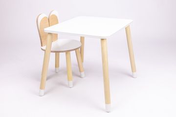 Furnitura SET OTROŠKE MIZICE IN STOLČKA BUNNY (VEČ BARV)