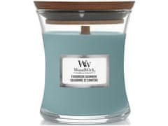 Woodwick Dišeča vaza za sveče Evergreen Cashmere 85 g