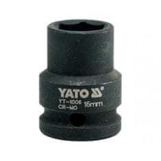YATO Šestkotni 1/2" udarni nastavek 16 mm CrMo