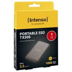 Intenso 1TB SSD TX500 1000MB/s USB 3.2