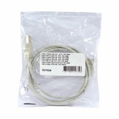 SECOMP kabel USB A-B 1,8m siv S31020-250