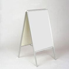 TIP Table bela, glasna A tabla, magnetna, emajlirana, 80 x 60 cm