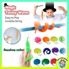 JOJOY® Čarobni zviti črvi, Otroška igrača, Igrača za živali (4 kosi) | SWORMS