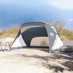 Vidaxl vidaXL Šotor za na plažo, siv, 274 x 178 x 170/148 cm, 185T poliester