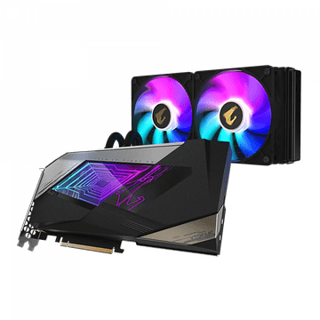 Gigabyte Aorus GeForce RTX 4070 Ti 12GB Xtreme Waterforce grafična kartica, 12 GB GDDR6X (GV-N407TAORUSX W-12GD)