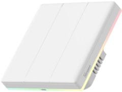 Sonoff TX Ultimate RGB pametno stensko stikalo, trojno, Wi-Fi (T5-3C-86)