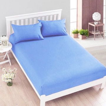 Jogi rjuha HANA 180×200 Jersy Svetlo modra