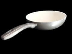 Alpina Vok z keramično oblogo 28 cm, svetlo siva