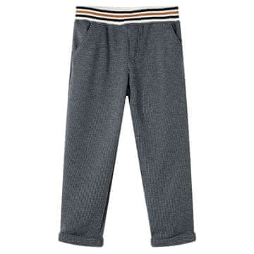 Vidaxl Otroške hlače, antracit, 128