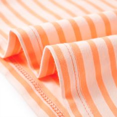 Vidaxl Otroška majica neon oranžna 116