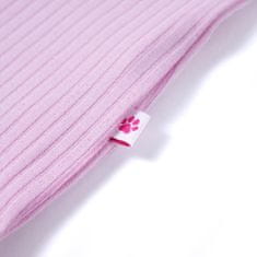 Greatstore Otroška majica s kratkimi rokavi svetlo roza 92