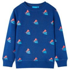 Greatstore Otroški pulover temno modra 128