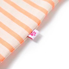 Vidaxl Otroška majica neon oranžna 140