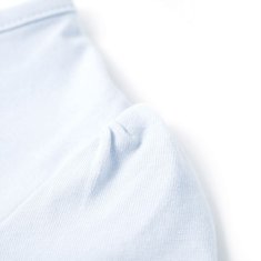 Greatstore Otroška majica s kratkimi rokavi svetlo modra 92
