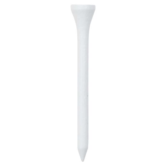 Vidaxl Podstavek za golf 1000 kosov bela 83 mm bambus