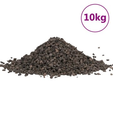 Vidaxl Bazaltni gramoz 10 kg črn 5-8 mm
