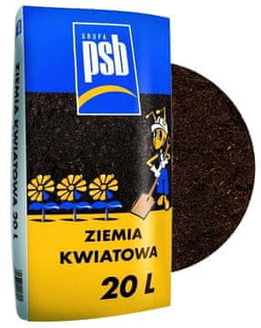Agaris Univerzalna vrtna zemlja za rože PSB 20 l