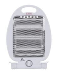shumee Električni kremenčev grelec 400/800 W 2-stopenjski bel