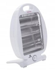 shumee Električni kremenčev grelec 400/800 W 2-stopenjski bel
