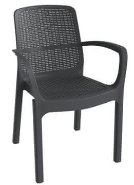 TOOMAX vrtni stol Numana, grafit