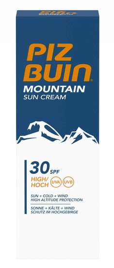 PizBuin Mountain Cream sončna krema, SPF30, 50 ml