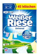 pralni prašek, Universal, 2,475 kg, 45 pranj