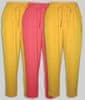 Ženske hlače iz poliestra (rumena in rdeča) - Paket 3 kosov, 10